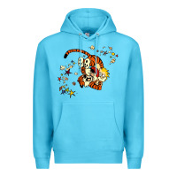 Ocean Blue calvin Premium Hoodie - linhVisuals