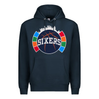 Navy sixers basketball Premium Hoodie - linhVisuals
