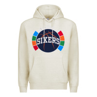Oatmeal Heather sixers basketball Premium Hoodie - linhVisuals
