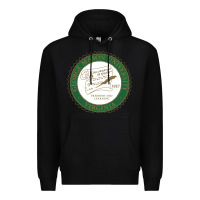 Black george mason university Premium Hoodie - linhVisuals