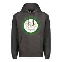 Charcoal Heather george mason university Premium Hoodie - linhVisuals