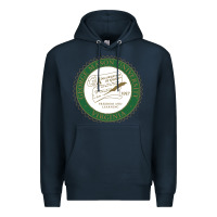 Navy george mason university Premium Hoodie - linhVisuals
