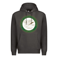 Smoke george mason university Premium Hoodie - linhVisuals