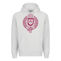 Dove Grey f0rdham university Premium Hoodie - linhVisuals