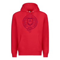 Red f0rdham university Premium Hoodie - linhVisuals