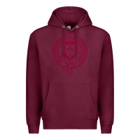 Burgundy f0rdham university Premium Hoodie - linhVisuals