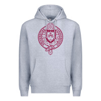 Heather Grey f0rdham university Premium Hoodie - linhVisuals