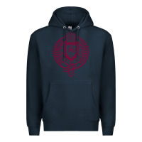 Navy f0rdham university Premium Hoodie - linhVisuals