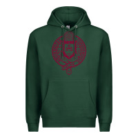 Sports Green f0rdham university Premium Hoodie - linhVisuals