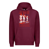 Burgundy ja'marr chase Premium Hoodie - linhVisuals
