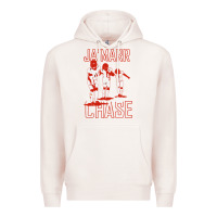 Pale Pink ja'marr chase Premium Hoodie - linhVisuals