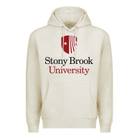 Oatmeal Heather stony brook university Premium Hoodie - linhVisuals