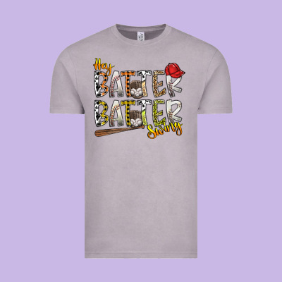Hey Batter Batter Swing Vintage Tee Designed By Sublimationcraftshop