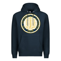 Navy university of california, davis Premium Hoodie - linhVisuals