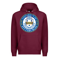 Burgundy university of pittsburgh Premium Hoodie - linhVisuals