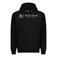 Black AU, Augustana University, apparel Premium Hoodie - linhVisuals