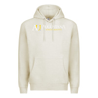 Oatmeal Heather AU, Augustana University, apparel Premium Hoodie - linhVisuals