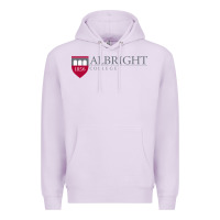 Lilac albright college vectorized Premium Hoodie - linhVisuals