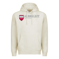 Oatmeal Heather albright college vectorized Premium Hoodie - linhVisuals