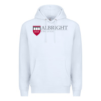 White albright college vectorized Premium Hoodie - linhVisuals