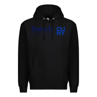 Black baruch college vectorized Premium Hoodie - linhVisuals