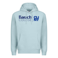 Blue Mist baruch college vectorized Premium Hoodie - linhVisuals