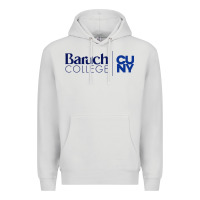 Dove Grey baruch college vectorized Premium Hoodie - linhVisuals