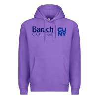 Purple baruch college vectorized Premium Hoodie - linhVisuals