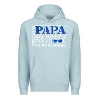 Blue Mist they call me papa because i'm too cool to be grandpa Premium Hoodie - linhVisuals