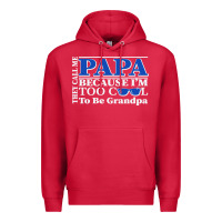 Cardinal they call me papa because i'm too cool to be grandpa Premium Hoodie - linhVisuals