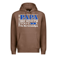 Chestnut they call me papa because i'm too cool to be grandpa Premium Hoodie - linhVisuals
