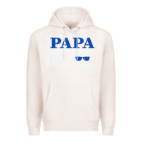Pale Pink they call me papa because i'm too cool to be grandpa Premium Hoodie - linhVisuals