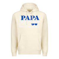 Sandshell they call me papa because i'm too cool to be grandpa Premium Hoodie - linhVisuals