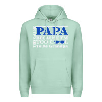 Seafoam they call me papa because i'm too cool to be grandpa Premium Hoodie - linhVisuals
