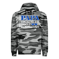 Slate Camo they call me papa because i'm too cool to be grandpa Premium Hoodie - linhVisuals