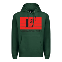 Sports Green fiorello h. laguardia high school of music Premium Hoodie - linhVisuals