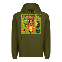 Army Green big bad voodoo daddy Premium Hoodie - linhVisuals