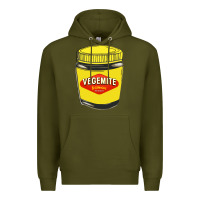 Army Green vegemite Premium Hoodie - linhVisuals
