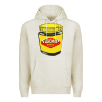 Oatmeal Heather vegemite Premium Hoodie - linhVisuals