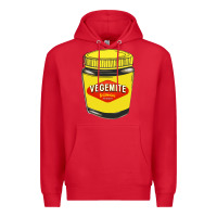 Red vegemite Premium Hoodie - linhVisuals