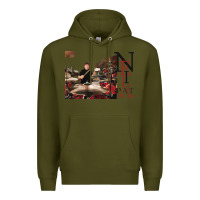Army Green neil peart r.i.p Premium Hoodie - linhVisuals
