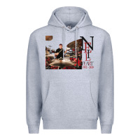 Heather Grey neil peart r.i.p Premium Hoodie - linhVisuals