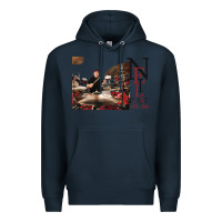 Navy neil peart r.i.p Premium Hoodie - linhVisuals