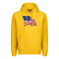 Lemon American flag Premium Hoodie - linhVisuals