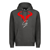 Charcoal Heather RAFA Premium Hoodie - linhVisuals