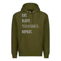 Army Green warhammer Premium Hoodie - linhVisuals