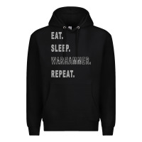 Black warhammer Premium Hoodie - linhVisuals