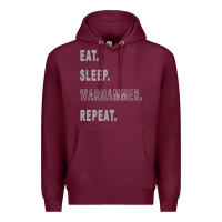 Burgundy warhammer Premium Hoodie - linhVisuals