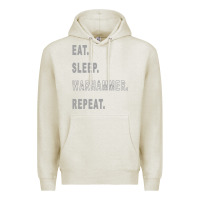 Oatmeal Heather warhammer Premium Hoodie - linhVisuals