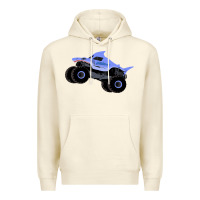 Monster Truck Megalodon Premium Hoodie | Teevron